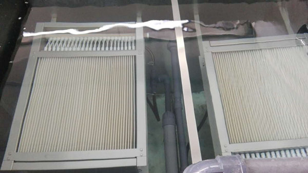 Plate ceramic membrane drinking water integrated equipment